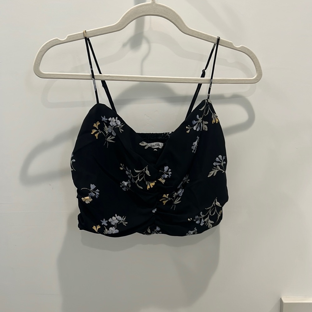 Floral Crop Top